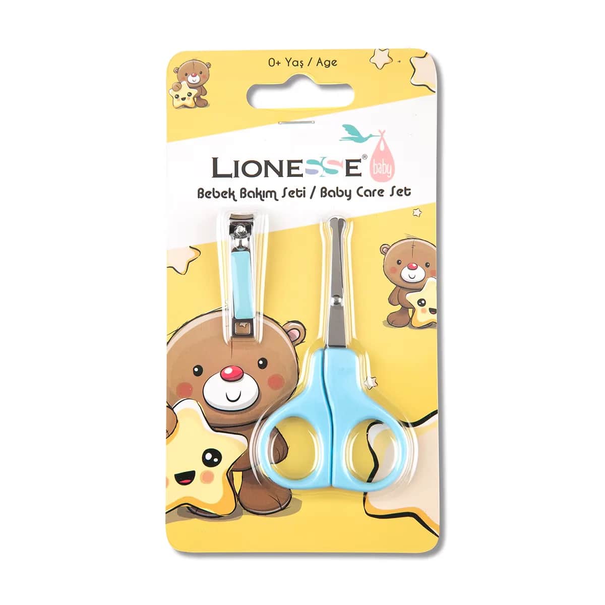 Lionesse ليونيس للعناية بأظافر الأطفال باللون الأزرق