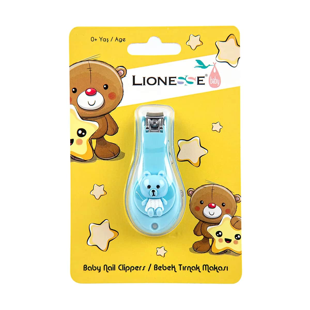 Lionesse دمية دب من ليونيس لقص أظافر الأطفال