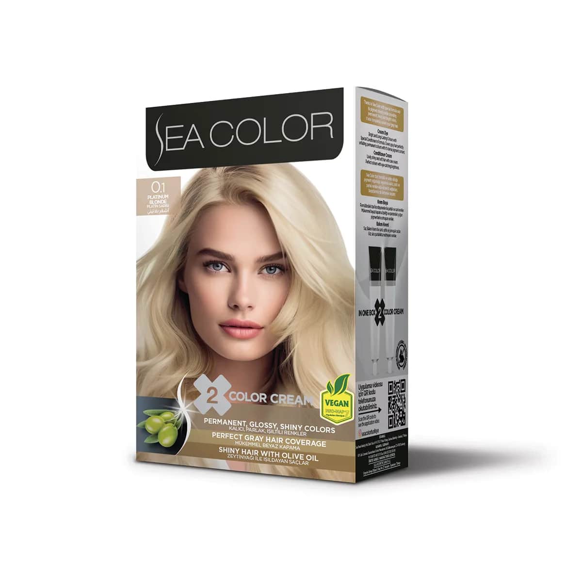 Sea Color مجموعة ألوان البحر 0.1 أصفر بلاتيني