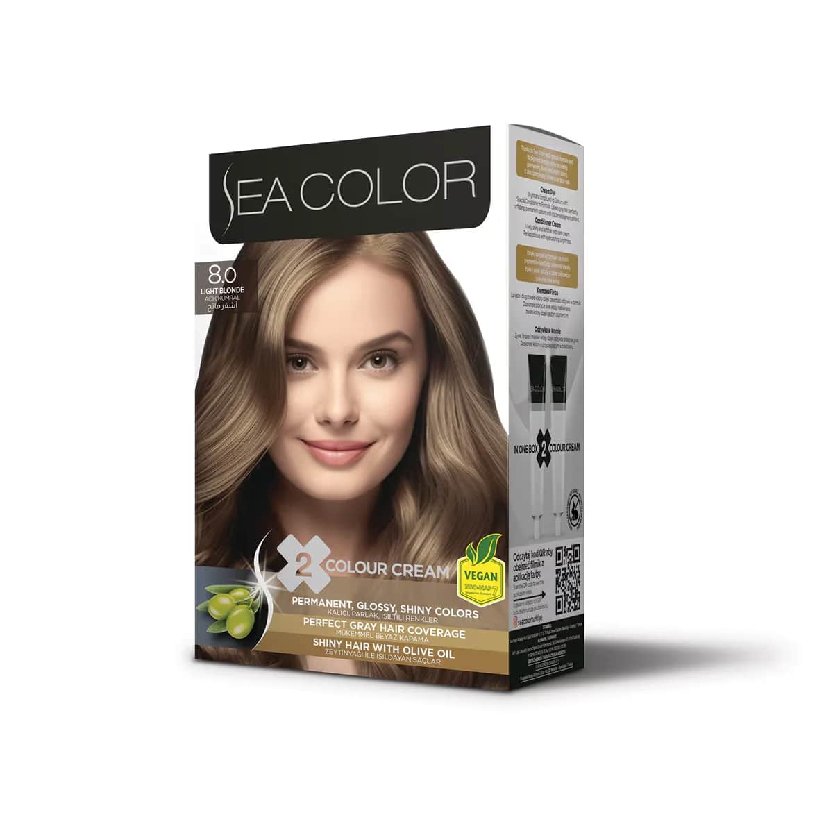 Sea Color مجموعة ألوان البحر 8.0 أشقر فاتح
