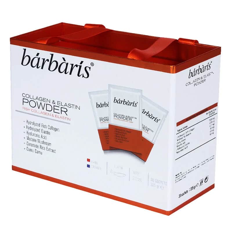 Barbaris مسحوق الكولاجين والإيلاستين من بارباريس، 30 كيسًا