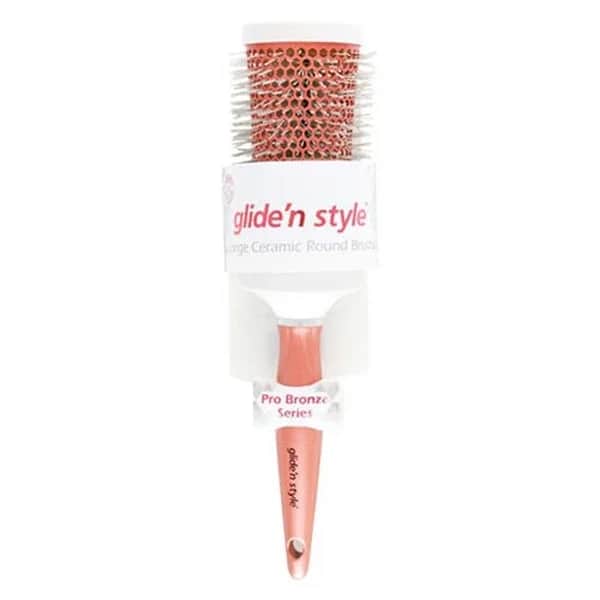 فرشاة تجفيف الشعر السيراميكية الكبيرة من جلادن ستايل Glide'n Style