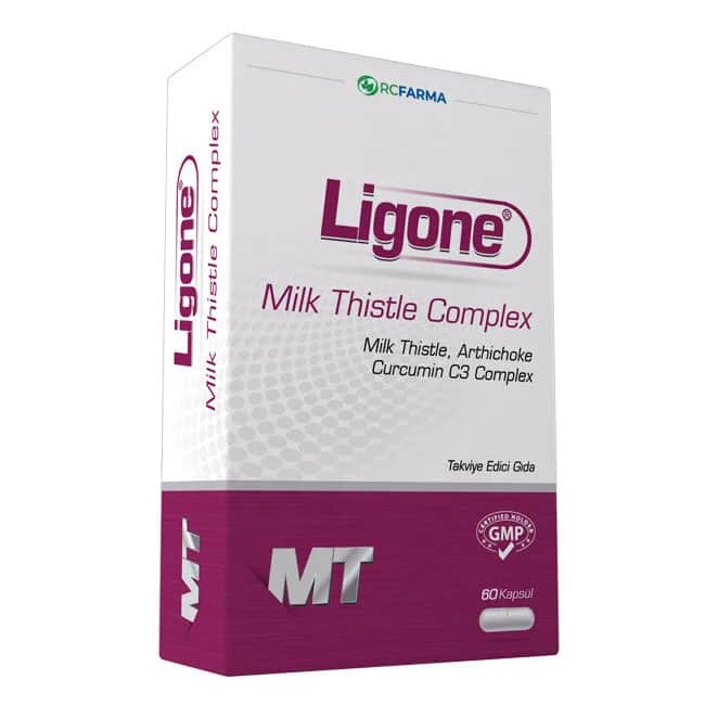 Ligone مجمع ليجون الحليب الشوك، 60 كبسولة