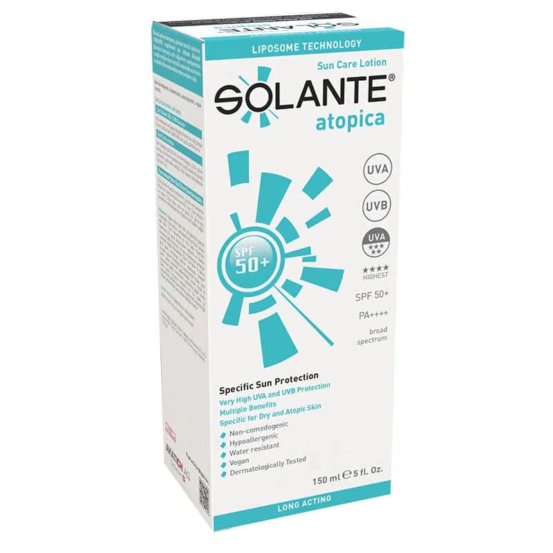 Solante لوشن سولانتي أتوبيكا بعامل حماية من الشمس 50+، 150 مل