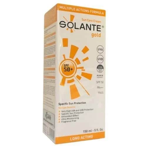 Solante كريم سولانتي جولد بعامل حماية من الشمس 50+ 150 مل