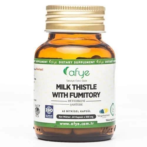 Afye Milk Thistle With Fumitory 60 capsules