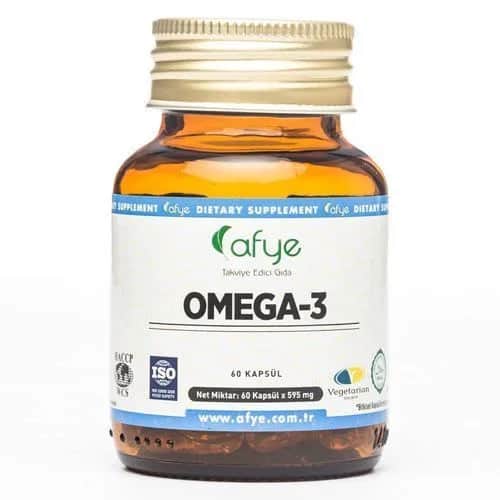 Afye كبسولات أوميجا 3 أفيه 60