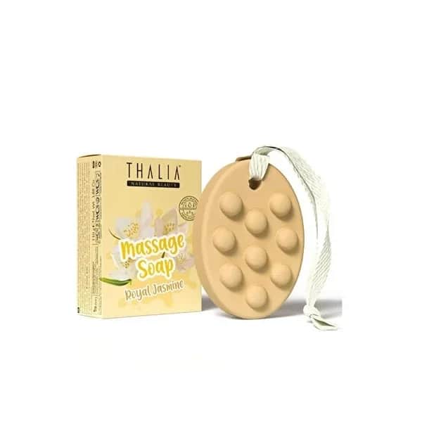 Thalia Natural Beauty صابون تدليك ثاليا ناتشورال بيوتي رويال ياسمين مرطب مكثف، قطعة واحدة