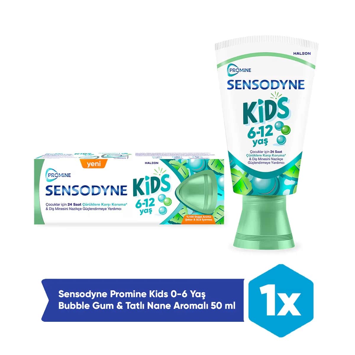 Sensodyne معجون أسنان سنسوداين برومين بروناميل للأعمار من 6 سنوات فما فوق 50 مل.
