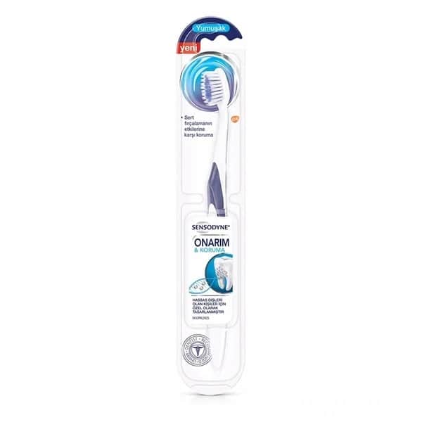 Sensodyne فرشاة أسنان سنسوداين للإصلاح والحماية ناعمة
