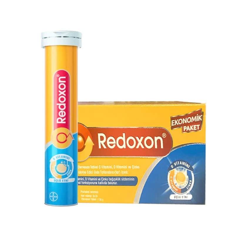 Redoxon أقراص ريدوكسون ثلاثية التأثير الفوارة 30 قرصًا