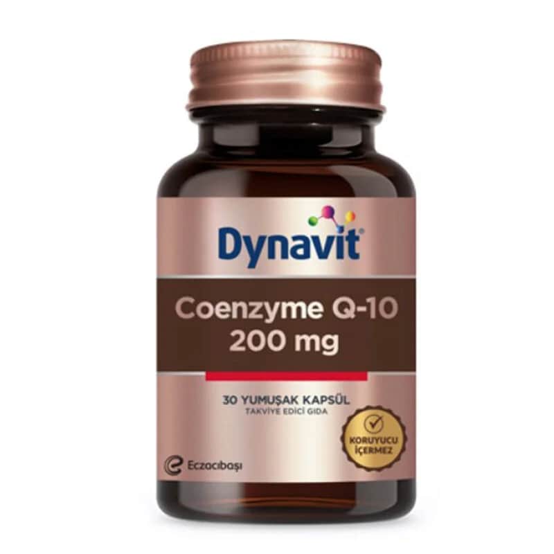 Dynavit دينافيت كوإنزيم كيو-10 200 ملغ 30 كبسولة لينة