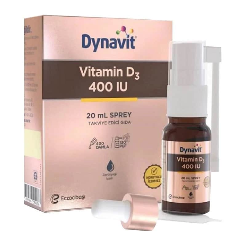 Dynavit Vitamin D3 400 iu Food Supplement 20 ml