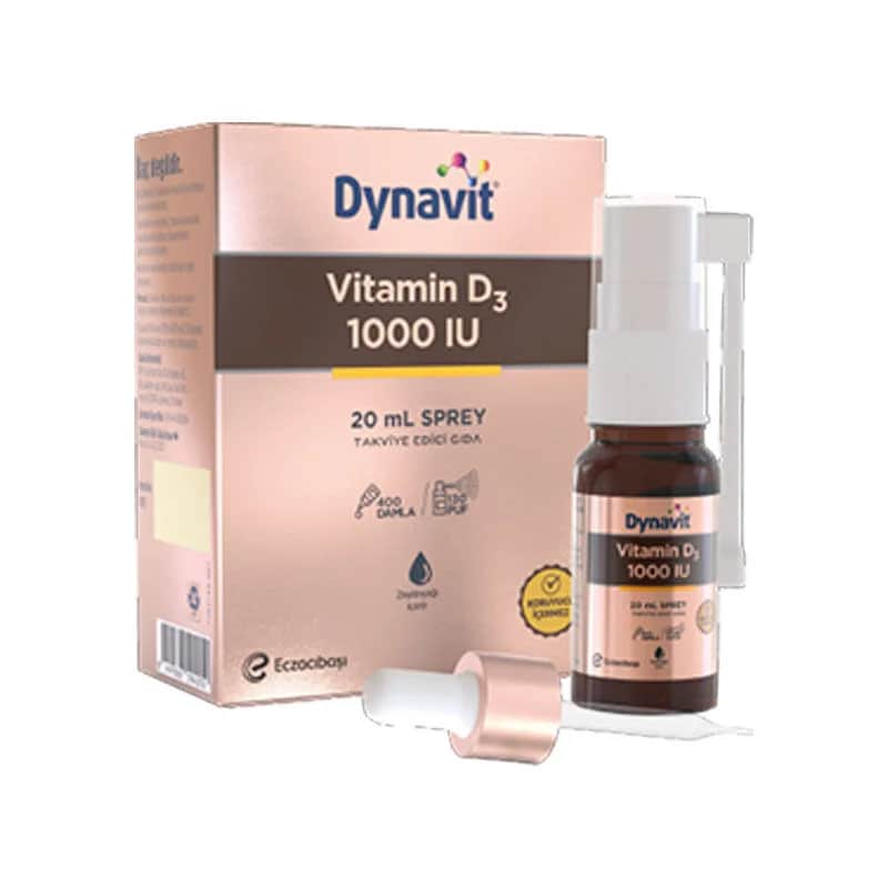 Dynavit Vitamin D3 1000 iu Food Supplement 20 ml