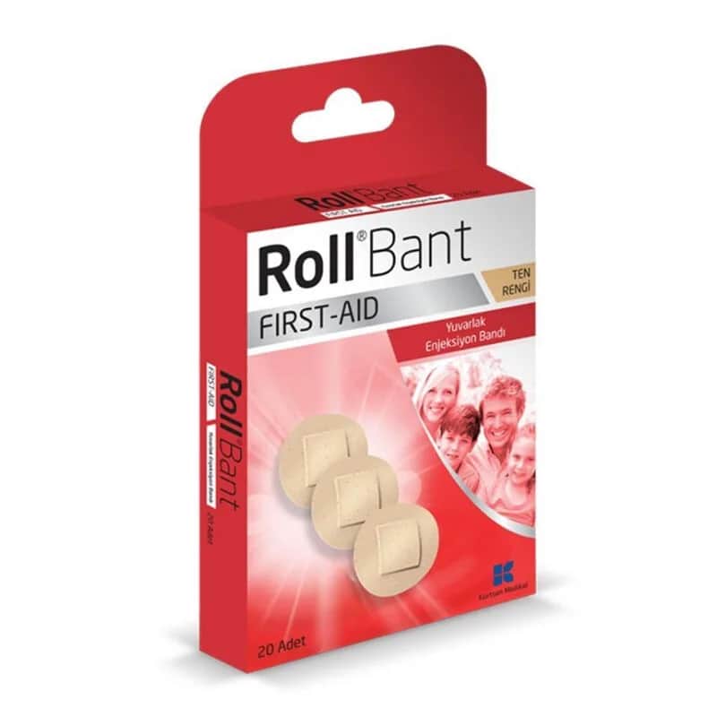 Roll شريط لاصق دائري للإسعافات الأولية، 20 قطعة