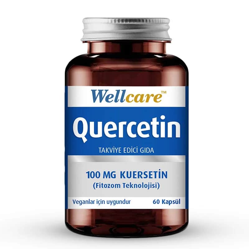Wellcare ويلكير كيرسيتين 100 ملغ 60 كبسولة