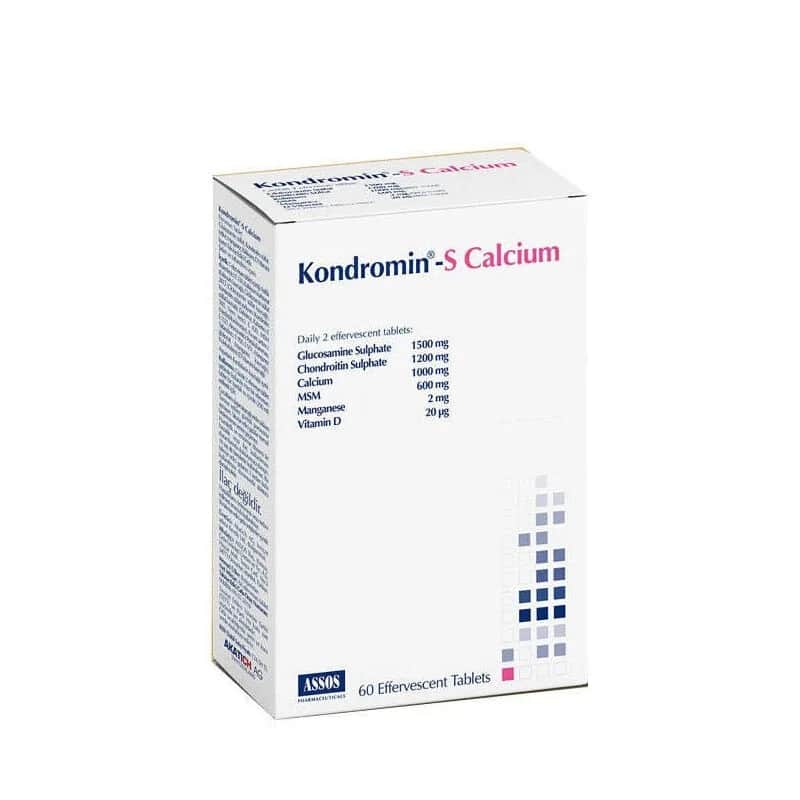 Kondromin-S كوندرومين-اس كالسيوم 60 قرص
