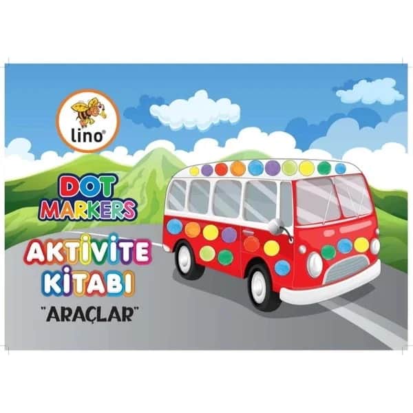 Lino أدوات كتاب تلوين علامات نقاط لينو