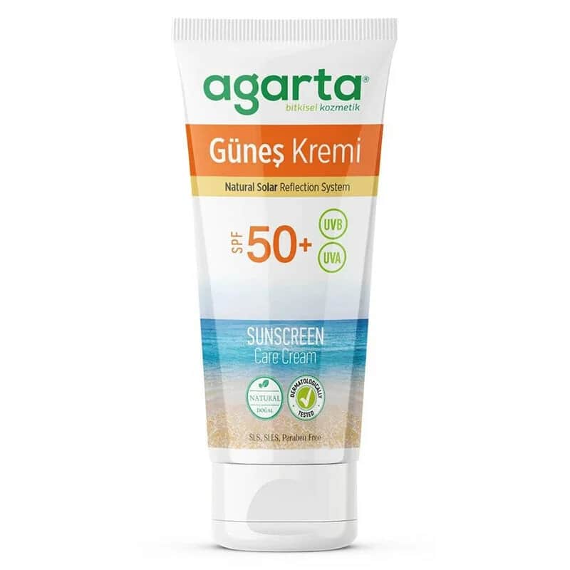 كريم الشمس الطبيعي 50 SPF 100 مل من أغارتا Agarta