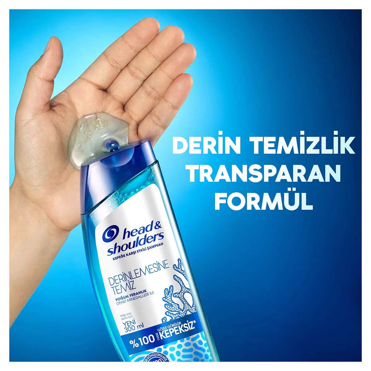 Head &amp; Shoulders شامبو هيد آند شولدرز المضاد للقشرة لتنظيف فروة الرأس بعمق وإزالة السموم 300 مل