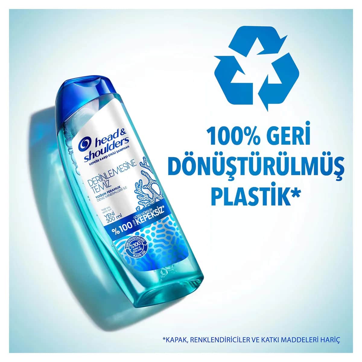 Head &amp; Shoulders شامبو هيد آند شولدرز المضاد للقشرة لتنظيف فروة الرأس بعمق وإزالة السموم 300 مل