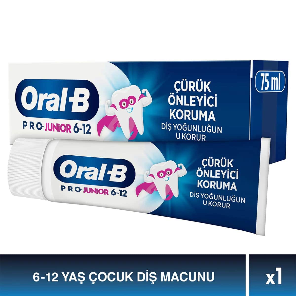 Oral-B معجون أسنان أورال-بي برو جونيور المضاد للتسوس 75 مل