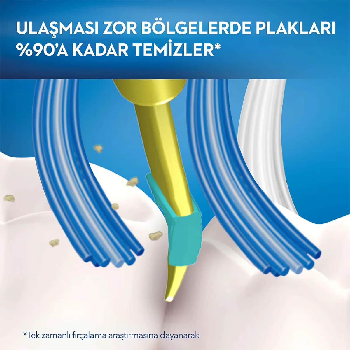 Oral-B فرشاة أسنان أورال-بي بولسار متوسطة الحجم