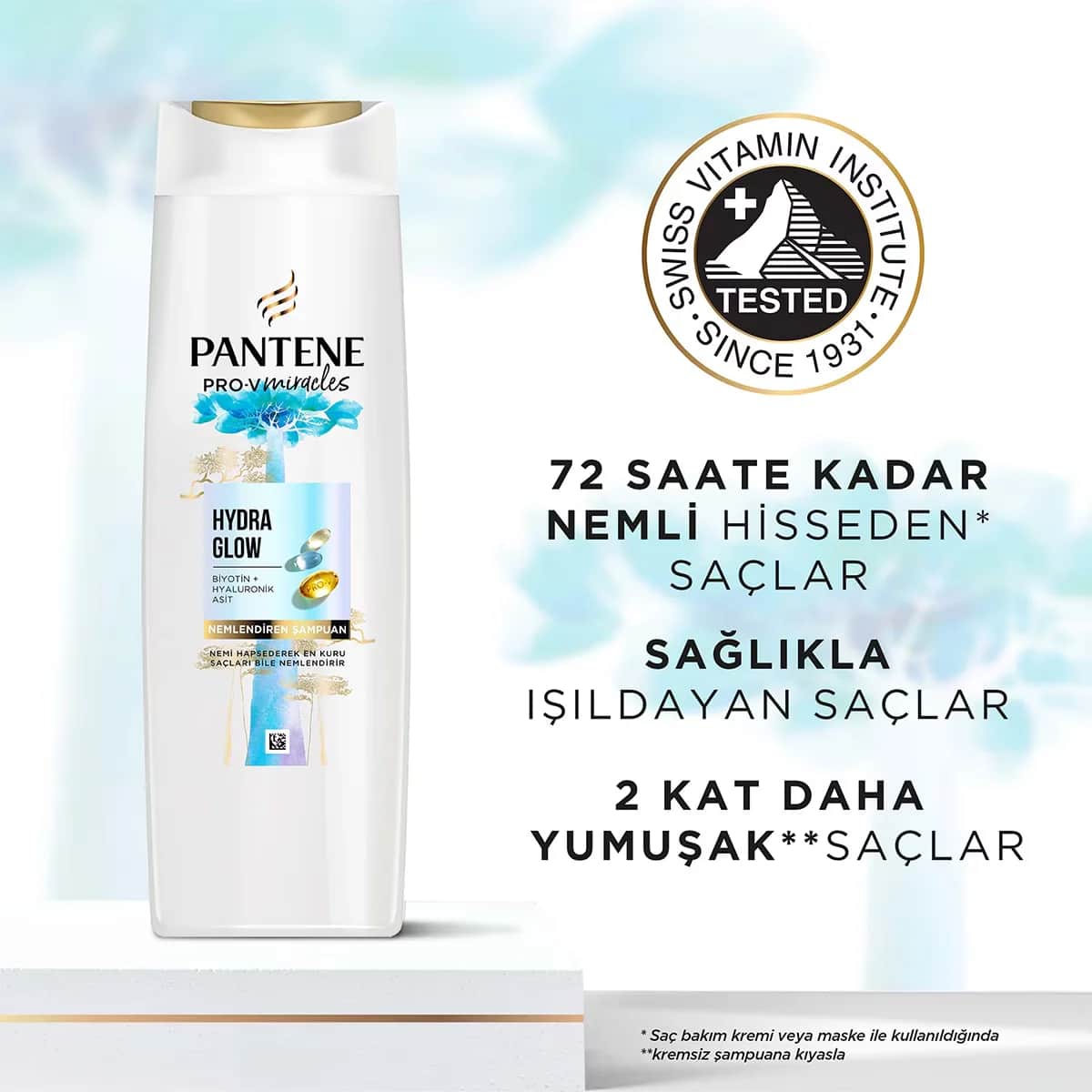 Pantene شامبو بانتين برو-في ميراكلز هيدرا جلو 325 مل
