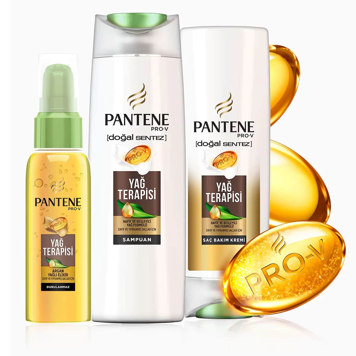 Pantene Pro-v Silky Softness And Shine Argan Essence Hair Care Oil 100 ml