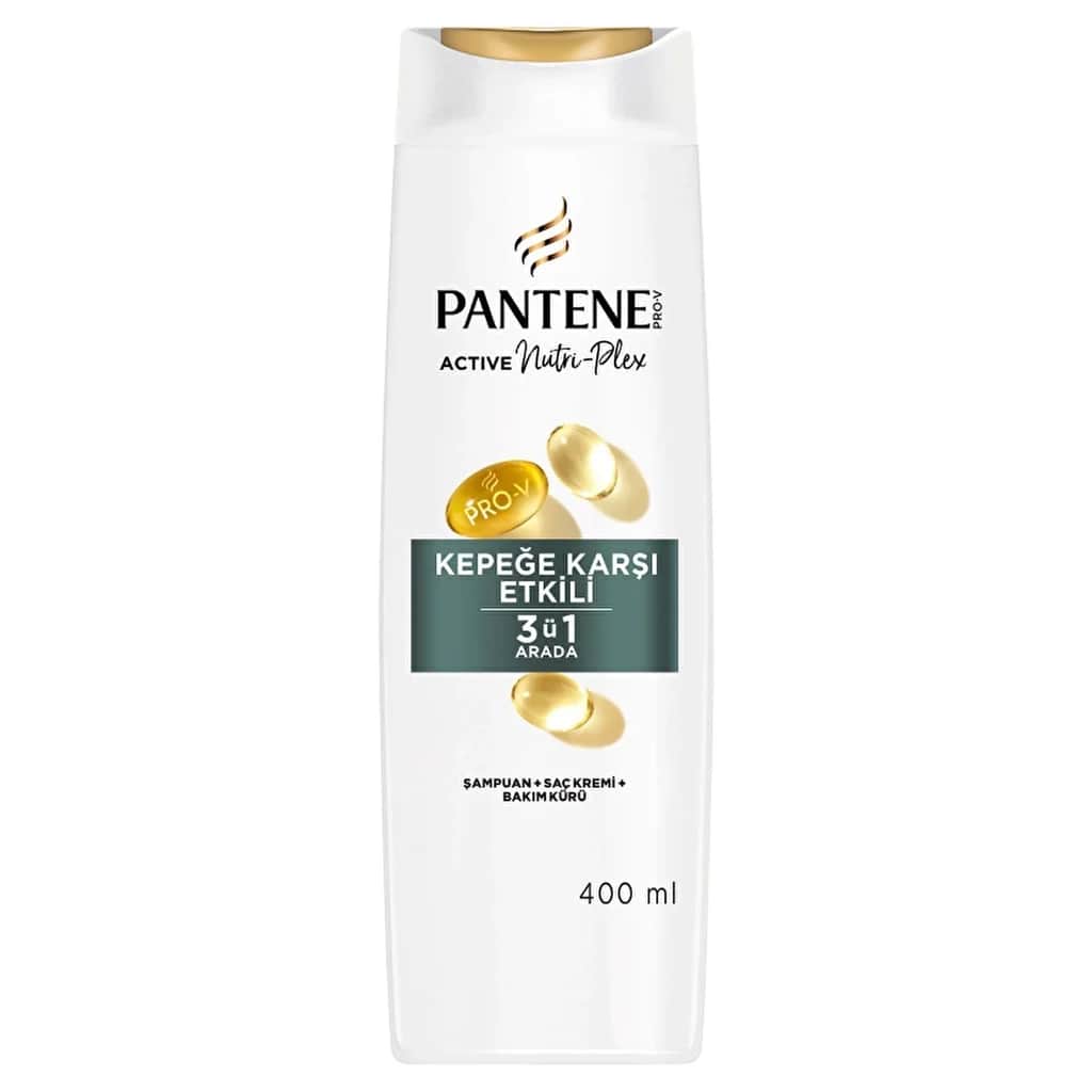 Pantene شامبو بانتين مضاد للقشرة 3 في 1 400 مل