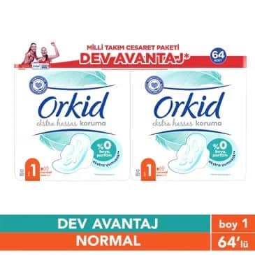Orkid مجموعة أوركيد إكسترا سينسيتيف كوريج العادية 64