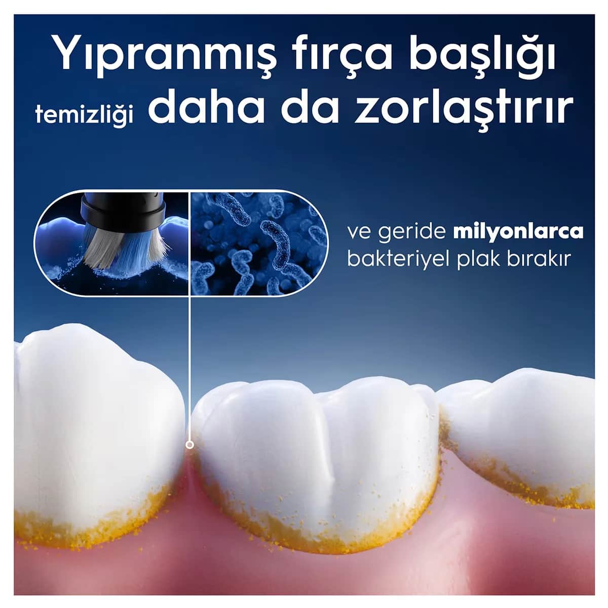 Oral-B رأس فرشاة أسنان أورال-بي آي أو ألتيميت كلين بلاك، 4 قطع