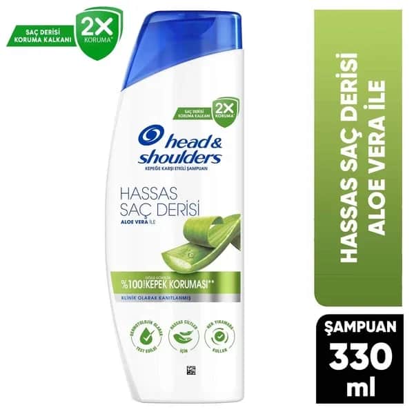 Head &amp; Shoulders شامبو هيد آند شولدرز المضاد للقشرة بخلاصة الصبار 330 مل