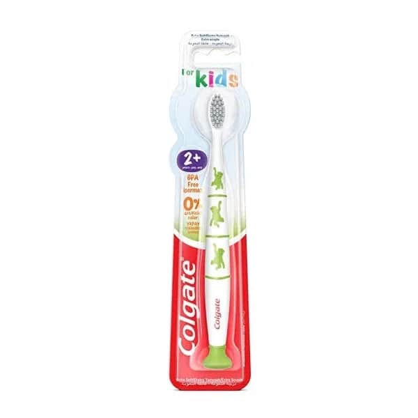 فرشاة أسنان للأطفال خالية من BPA قطعة واحدة من كولجيت Colgate