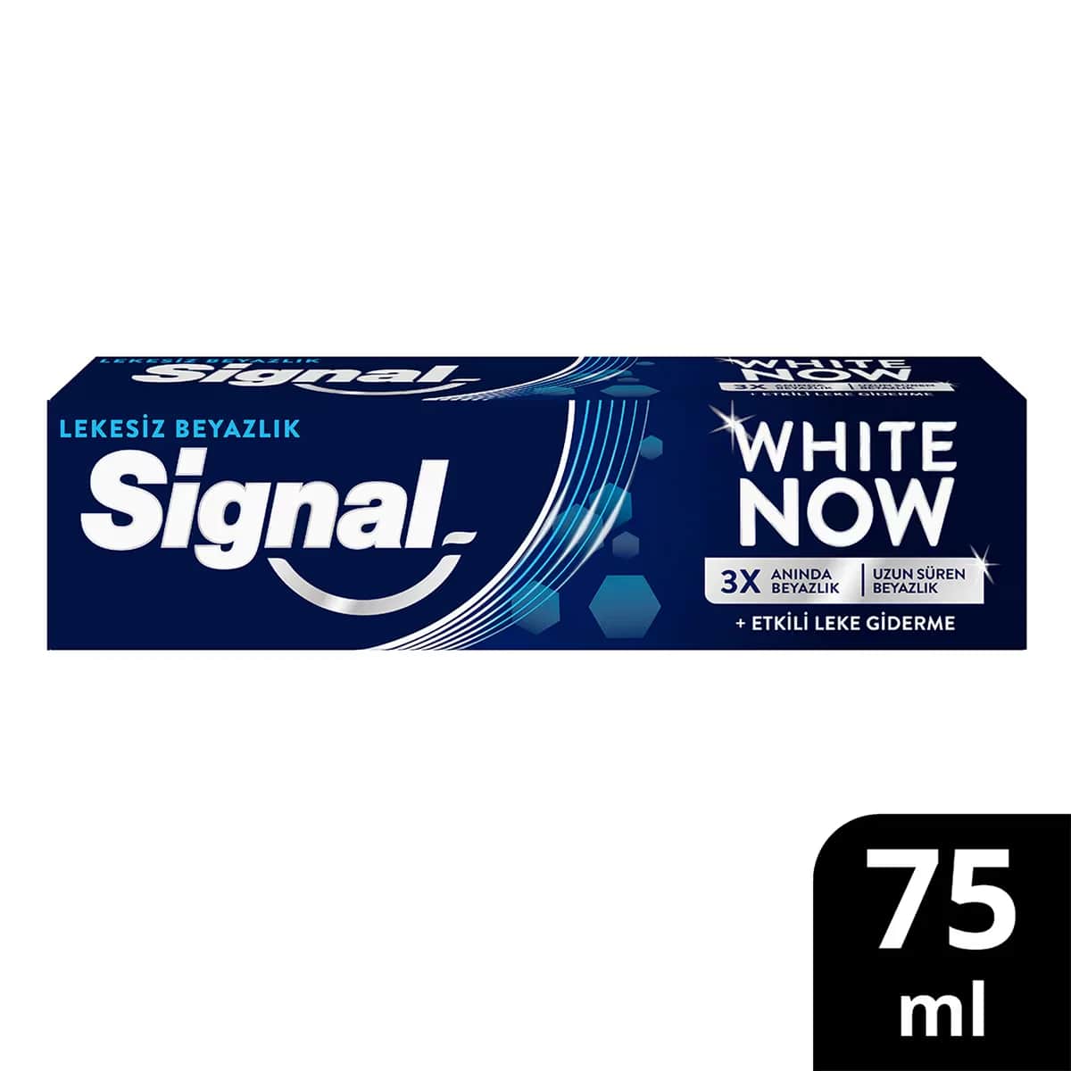 Signal معجون أسنان سيجنال وايت ناو سبوتلس وايتنس لتبييض الأسنان الفوري ومضاد للبقع، 75 مل