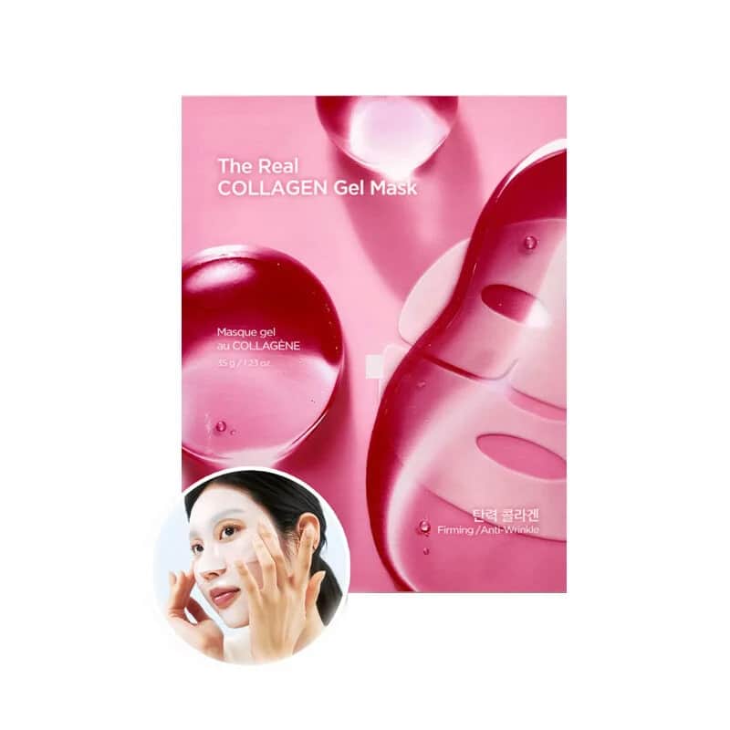 Holika Holika قناع جل الكولاجين الحقيقي من هوليكا هوليكا، قطعة واحدة