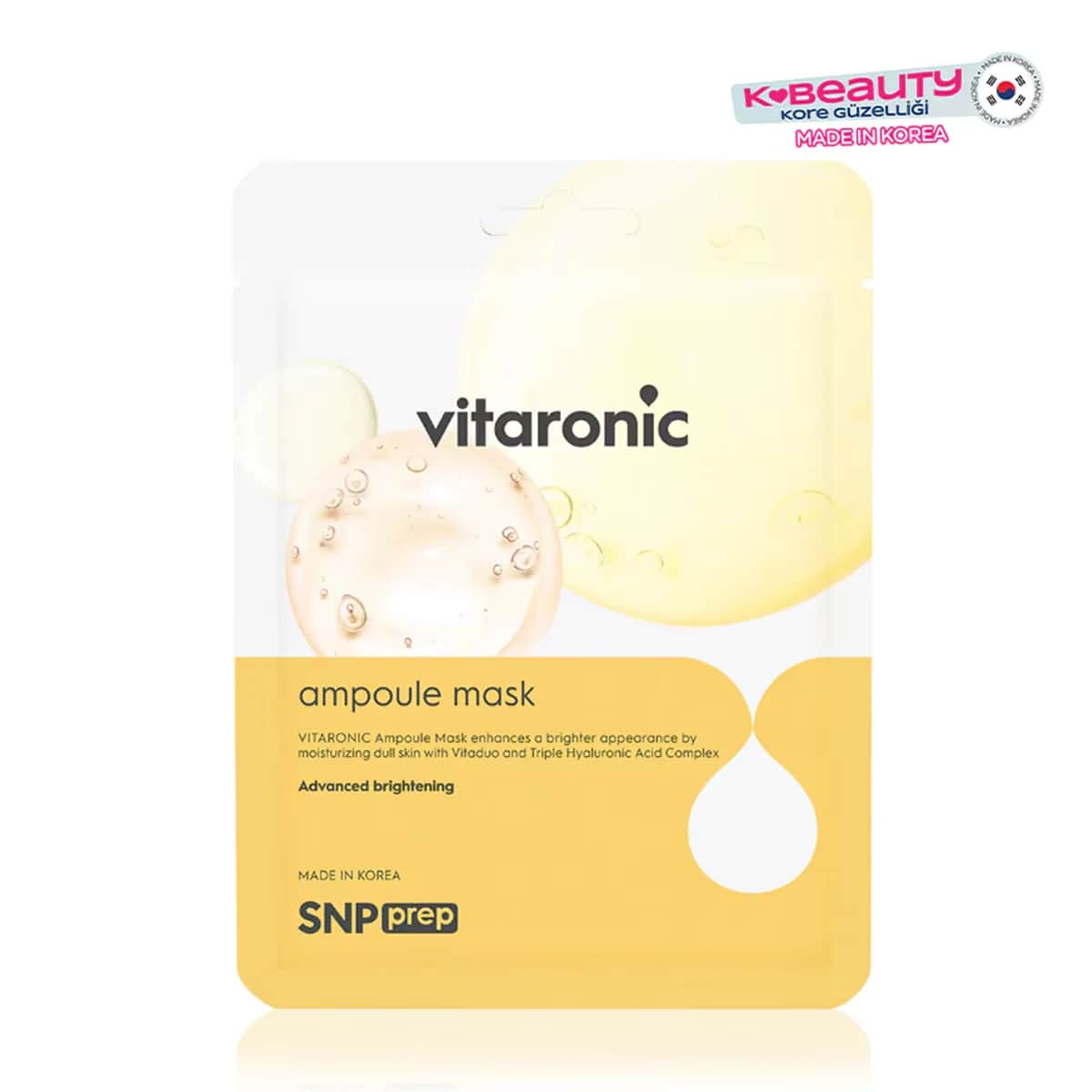 Snp Prep Vitaronic Brightening Mask 1 pcs