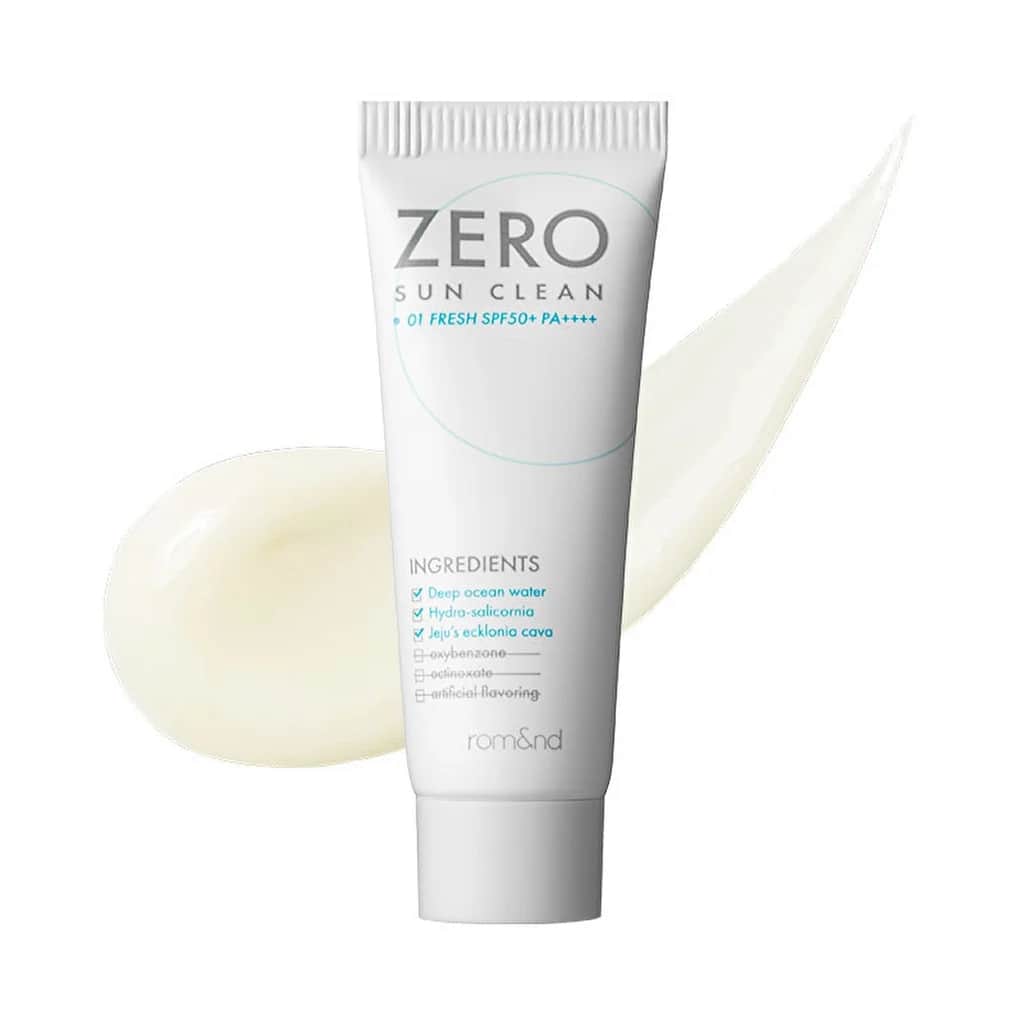 واقي شمس زيرو صن SPF 50+ 01 فريش من روم اند ان دي rom&nd