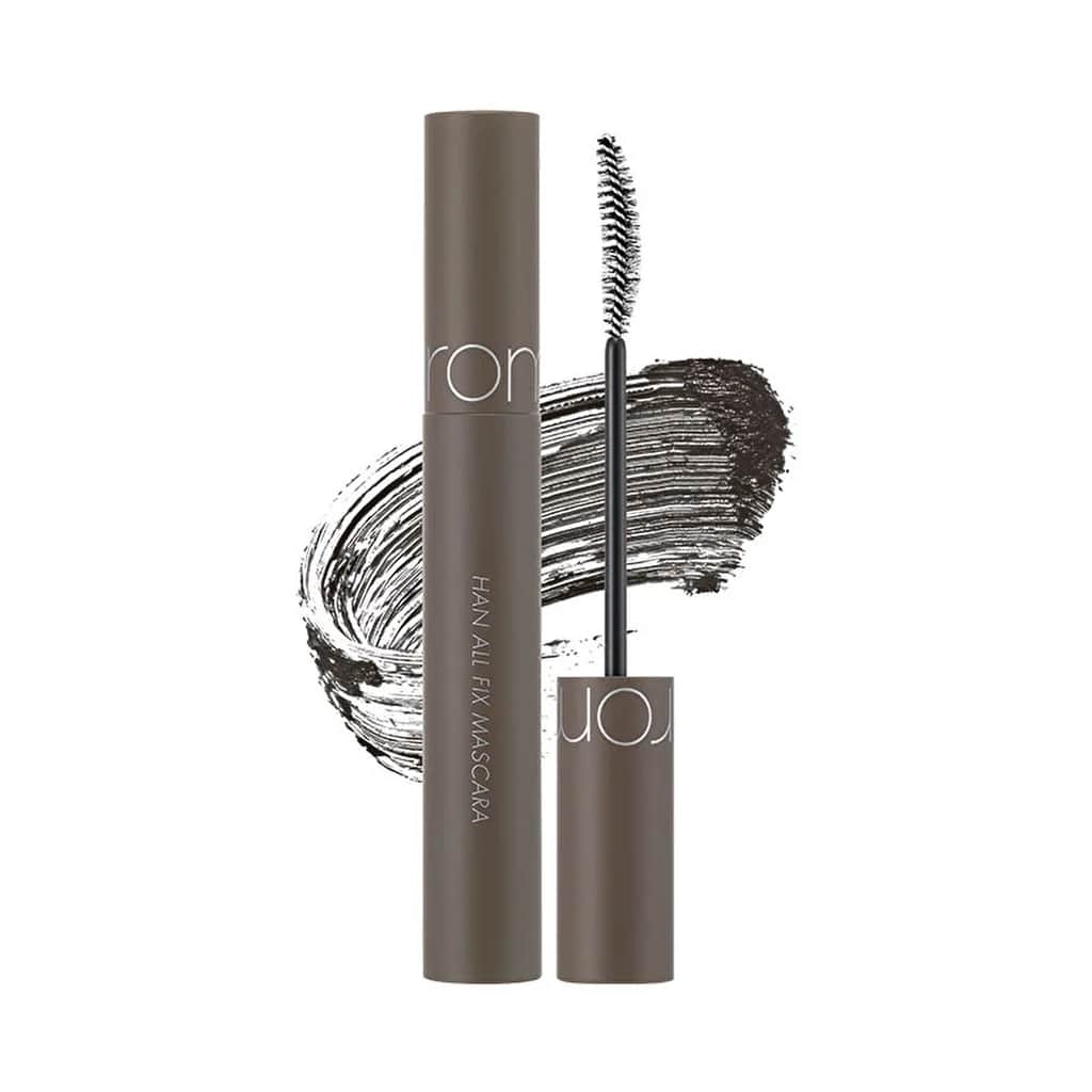 ماسكارا هان أول فكس L02 لون رمادي فاتح من روم اند ان دي rom&nd