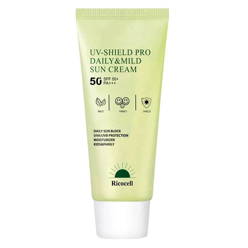 كريم واقي شمس يومي خفيف SPF 50+ PA+++ 70 مل من ريكوسيل Ricocell