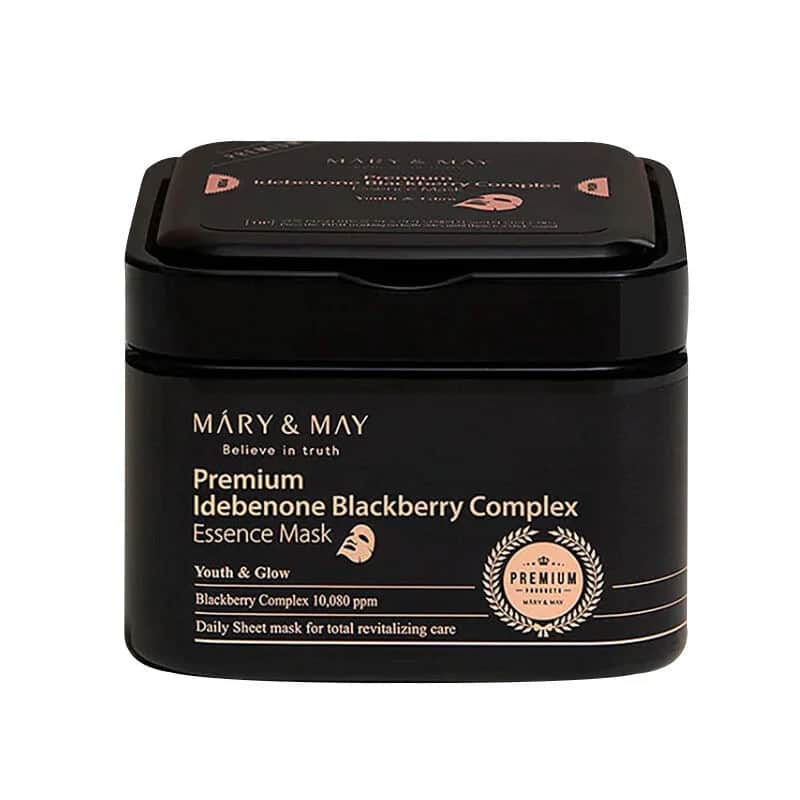 Mary May قناع خلاصة التوت الأسود من ماري ماي بريميوم إيديبينون 250 غرام