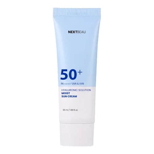 كريم واقي شمس مرطب إضافي بحمض الهيالورونيك SPF50+ 50 مل من نكس باو Next Beau
