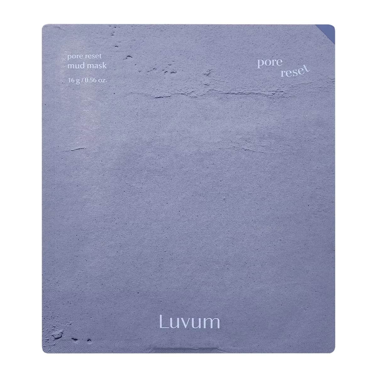 LUVUM قناع الطين لوفوم لإعادة ضبط المسام 16 جم