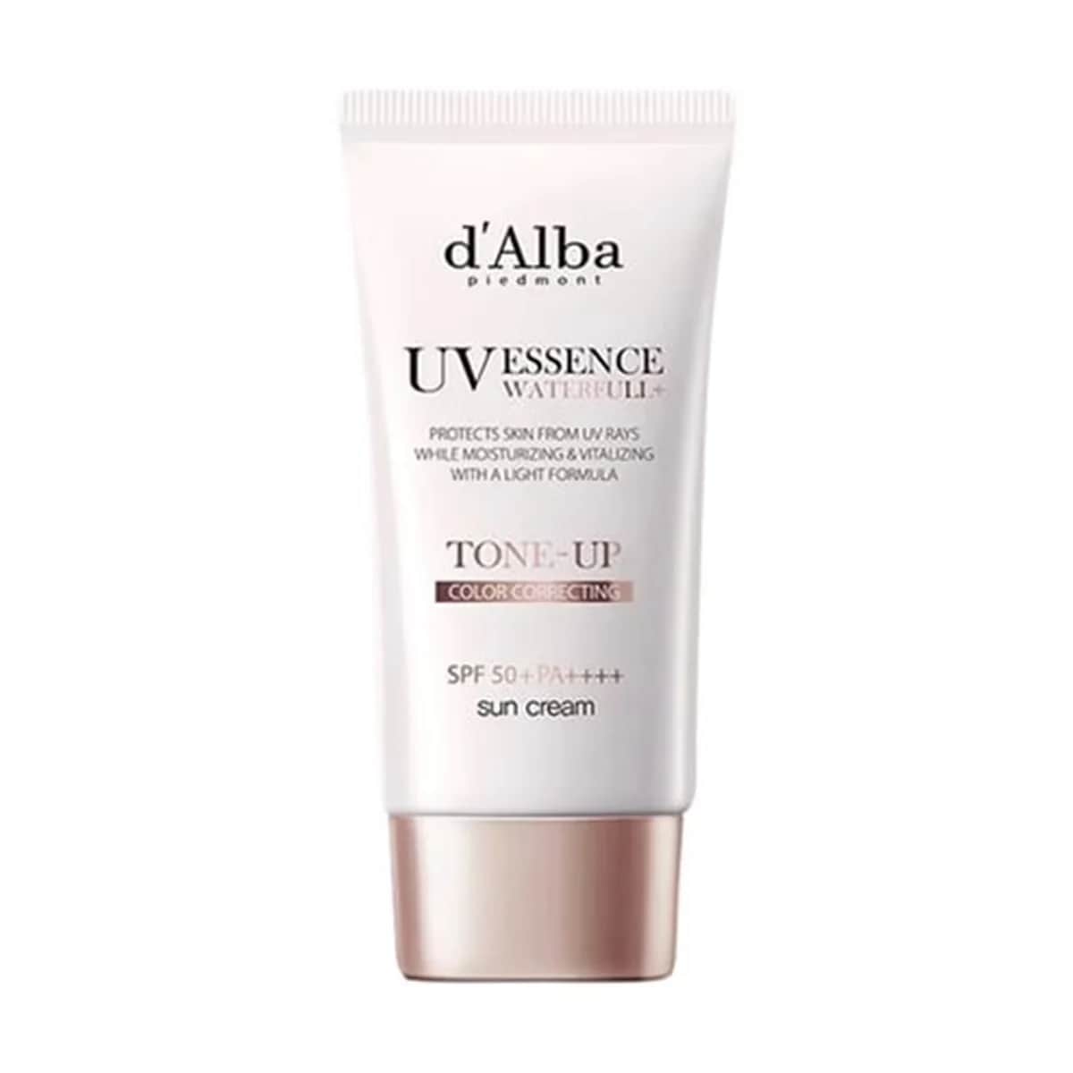 كريم واقي شمس دالبا ووتيرفول يو في إسينس تون أب SPF50+ PA++++ 50 مل Dalba
