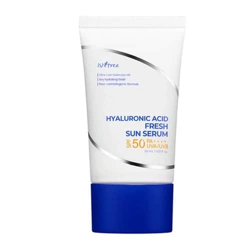 Isntree سيروم حمض الهيالورونيك المنعش للشمس SPF50+ PA++++ من اسنتري 50 مل