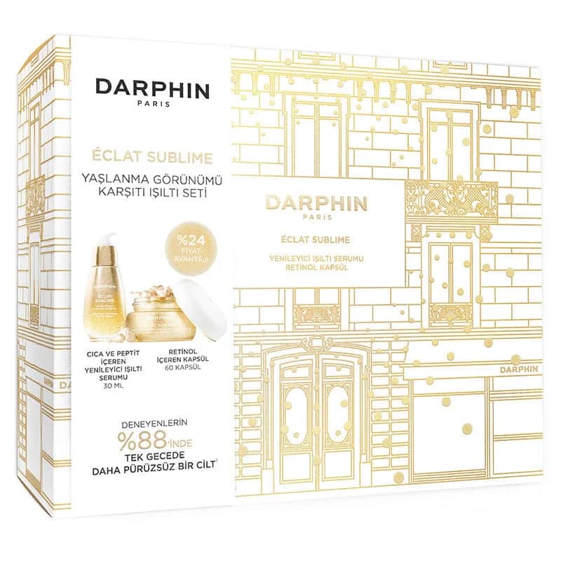 مجموعة دارفين إكلا سوبليم ريتينول لمكافحة الشيخوخة Darphin
