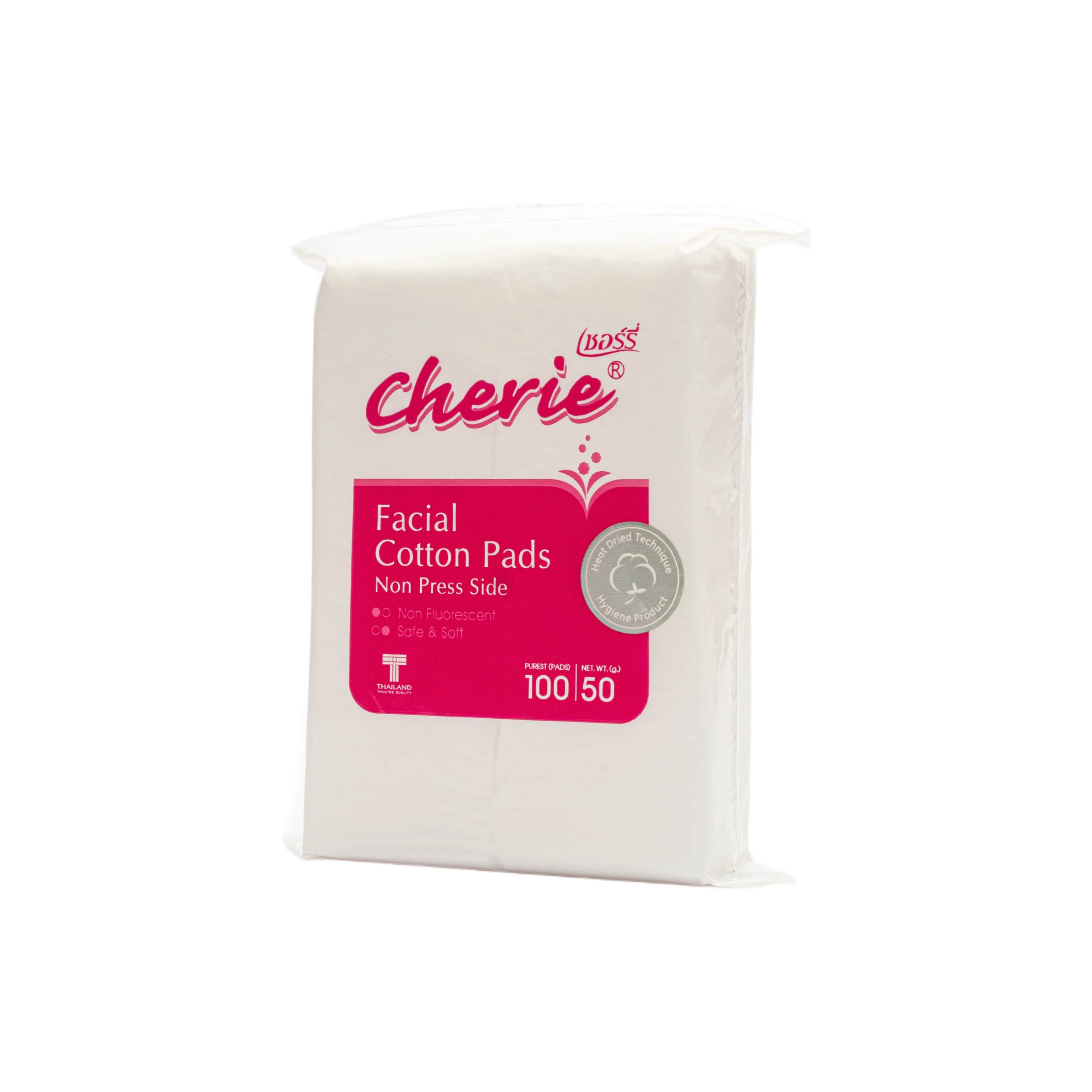 Boss Cherie قطن  للوجه فائق النعومة للاطفال وازالة المكياج 50 جرام 100 قطعة
