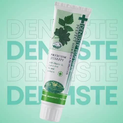 Dentiste معجون أسنان دينتيست بلس وايت ضد رائحة الفم الكريهة 50 جرام