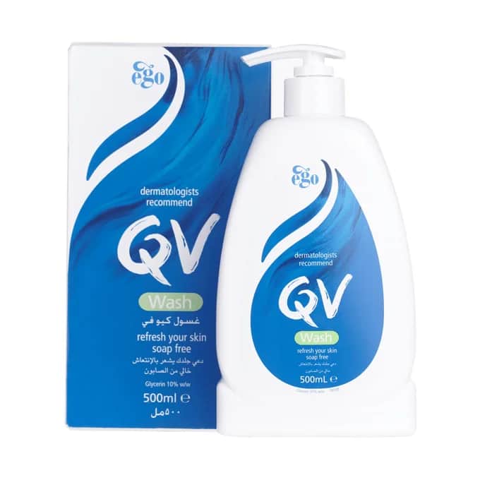 QV غسول البشرة من كيوفي 500 مل