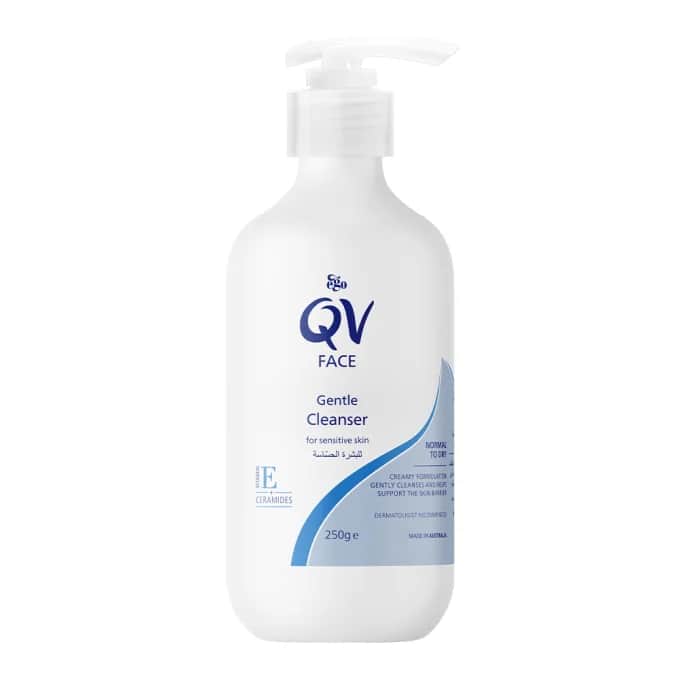 QV منظف لطيف للوجه من كيوفي 250 جرام